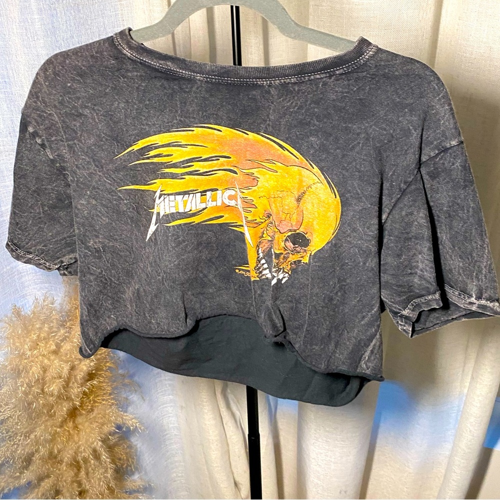 Metallic Band Tee
